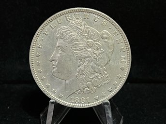 1881 P Morgan Silver Dollar - Uncirculated