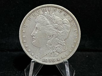 1896 P Morgan Silver Dollar - Fine