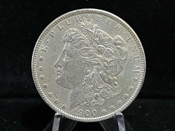 1900 O Morgan Silver Dollar - Almost Uncirculated