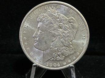 1904 P Morgan Silver Dollar - Uncirculated
