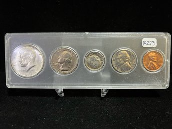 1965 Five Piece US Coin Type Set With Kennedy Half Dollar - Uncirculated