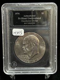 1976 P Eisenhower Silver Dollar Type 2 - Uncirculated