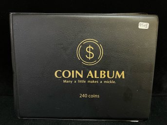 US Coin Album - Mostly Complete