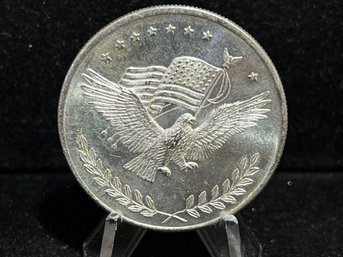 Flying Eagle / Silver Trade Unit One Troy Ounce .999 Fine Silver Round