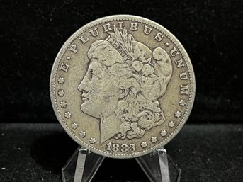 1883 P Morgan Silver Dollar - Fine
