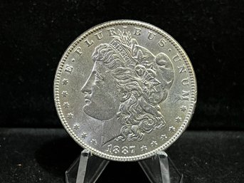 1887 P Morgan Silver Dollar - Uncirculated