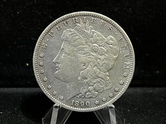 1890 S Morgan Silver Dollar - Extra Fine