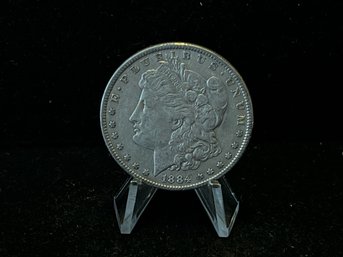 1884 P Morgan Silver Dollar