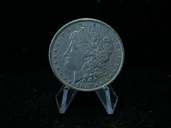 1887 P Morgan Silver Dollar