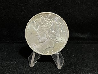 1922 P Peace Silver Dollar - Uncirculated