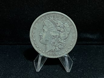 1883 P Morgan Silver Dollar - Very Fine