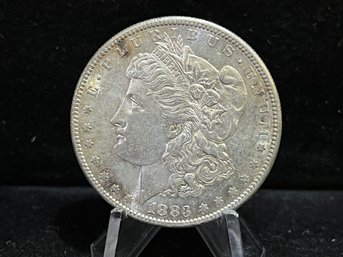 1883 S Morgan Silver Dollar - Almost Uncirculated