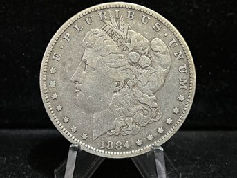 1884 P Morgan Silver Dollar - Very Fine