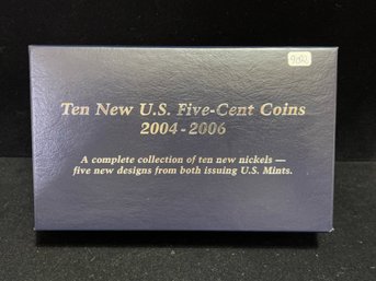 The New US Five Cent Coins 2004 - 2006