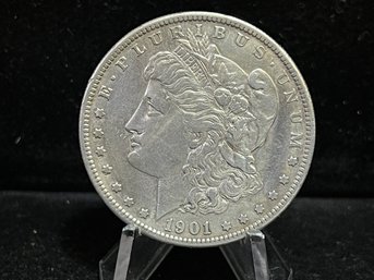 1901 S Morgan Silver Dollar - Very Fine
