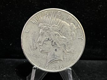 1928 S Peace Silver Dollar - Very Fine