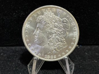 1882 P Morgan Silver Dollar - Uncirculated