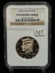 2006 S Kennedy Silver Half Dollar - NGC PF69 DCAM