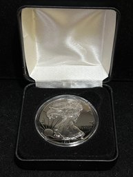 2020 United States Silver Eagle - Ruthenium Plated