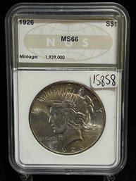 1926 P Peace Silver Dollar - Uncirculated