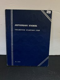 Jefferson Nickel Book - 1938 To 1961 - Complete