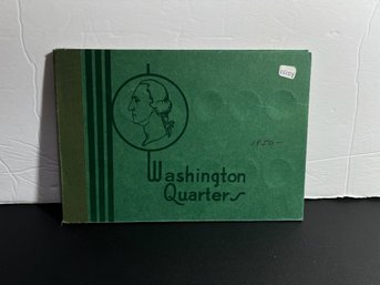 Washington Quarter Book 1950 - 1958 - 22 Coins Total - $5.50 Face Value