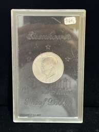 1971 US Mint San Fransisco Eisenhower Proof Silver Dollar
