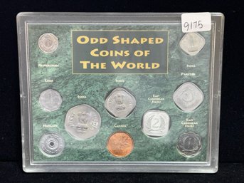 Odd Shaped Coins Of The World Foreign Type Set
