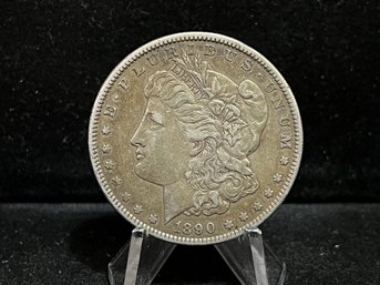 1890 P Morgan Silver Dollar - Extra Fine