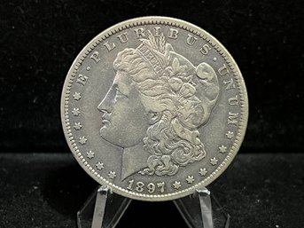 1897 S Morgan Silver Dollar - Extra Fine