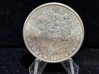 1900 P Morgan Silver Dollar - Toned - Uncirculated