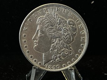 1897 P Morgan Silver Dollar - Uncirculated