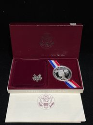 1983 S United States Mint Olympics Commemorative Proof Silver Dollar