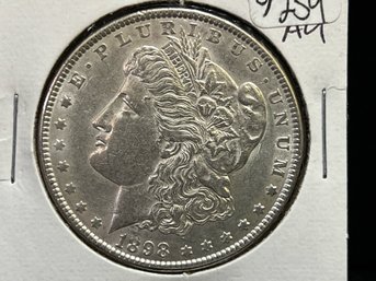 1898 O Morgan Silver Dollar - Almost Uncirculated