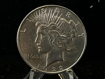 1922 P Silver Peace Dollar - Uncirculated