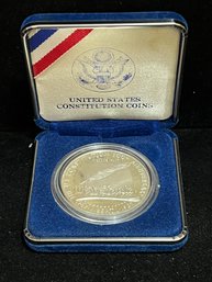 1987 US Constitution Commemorative Silver Proof Coin