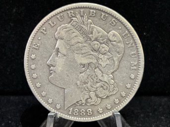 1888 P Morgan Silver Dollar - Very Fine