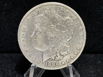 1886 O Morgan Silver Dollar - Very Fine