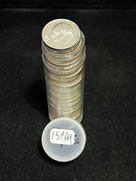 Roll Of 50 Proof Roosevelt Silver Dimes - $5 Face Value