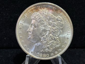 1880 S Morgan Silver Dollar - Uncirculated