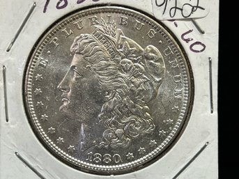 1880 O Morgan Silver Dollar - Almost Uncirculated