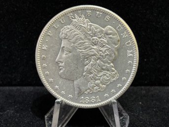 1881 S Morgan Silver Dollar - Uncirculated