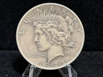 1923 P Peace Silver Dollar - Extra Fine