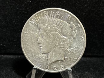 1928 S Peace Silver Dollar - Very Fine