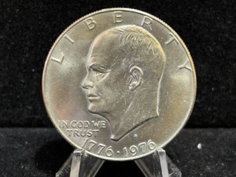 1976 D Eisenhower Dollar - Type 1 - Uncirculated