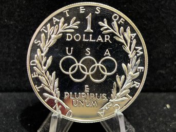 1988 US Olympiad Silver Proof Coin