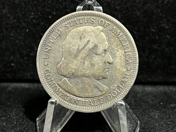 1893 Columbian Exposition Commemorative Silver Half Dollar - Needs Grade