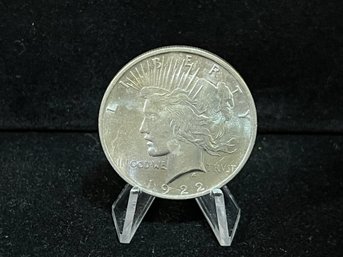 1922 P Silver Peace Dollar - Uncirculated