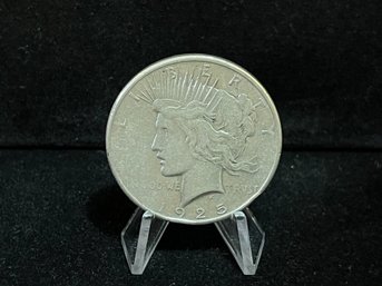 1925 P Silver Peace Dollar - Extra Fine