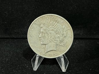 1935 S Silver Peace Dollar - Extra Fine